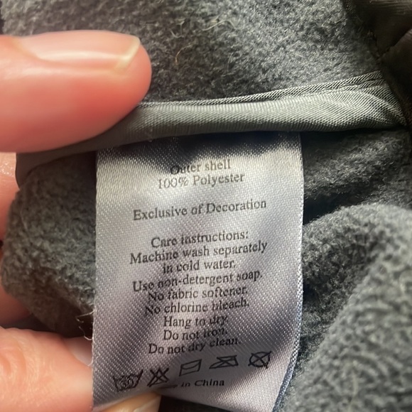 Sierra Designs lightweight black zip up outdoor jacket size medium - Picture 10 of 11